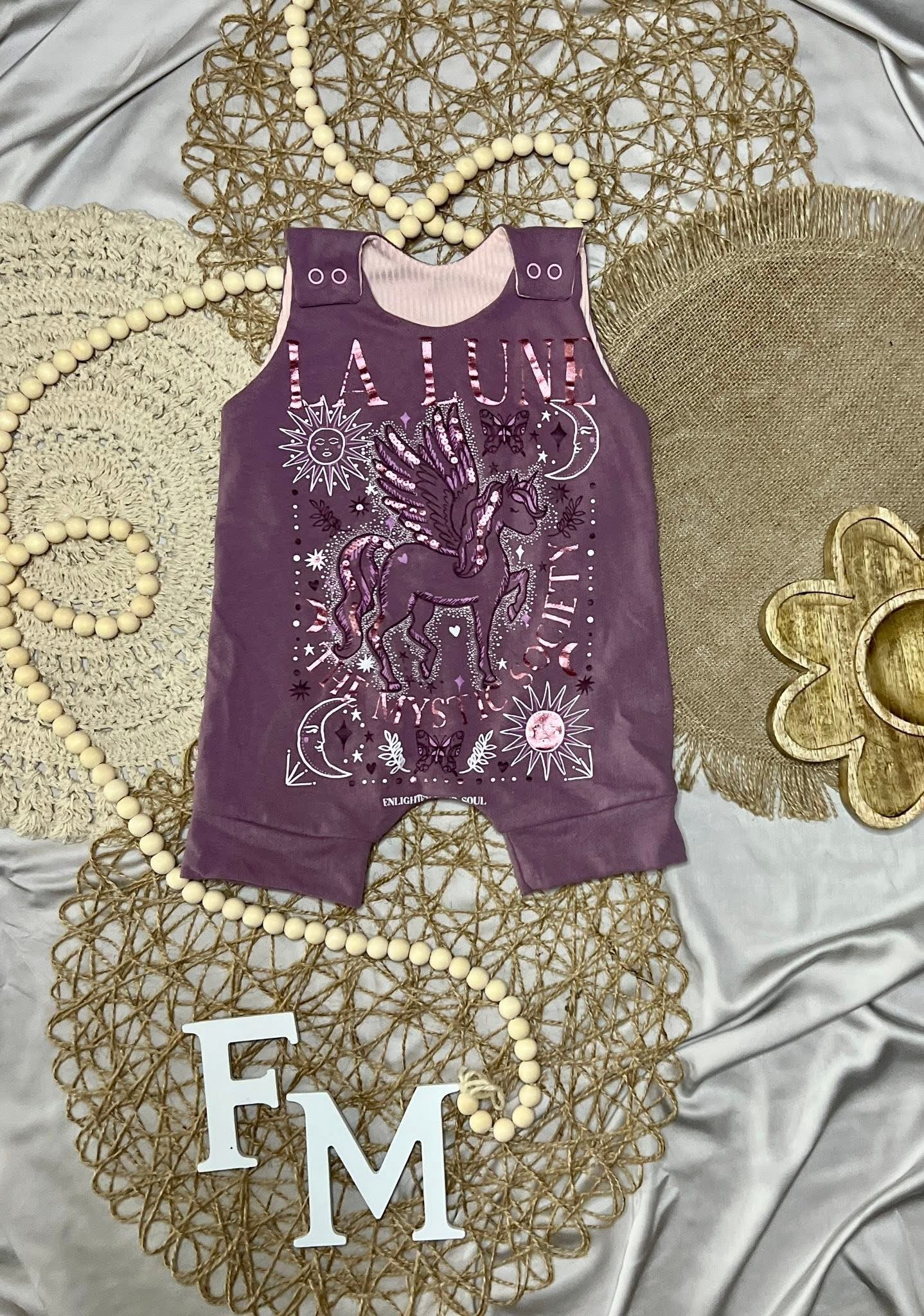 La Luna 6M Overall Romper